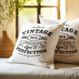 Coussin Vintage vieilli à la perfection