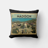 Vintage voyage de Madison le Wisconsin