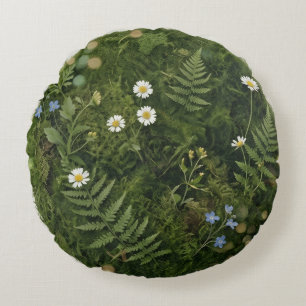Coussin Vintage Wildflower Meadow Forestcore