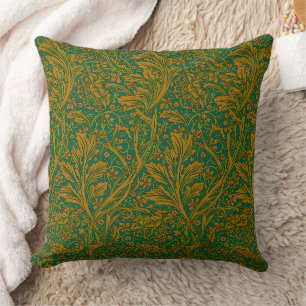 Coussin Vintage William Morris Arcadia sans couture