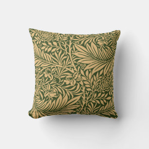 Coussin Vintage William Morris Larkspur Motif