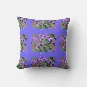 coussin violet