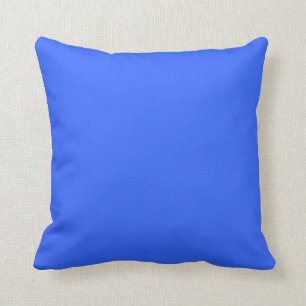coussin violet bleu vif