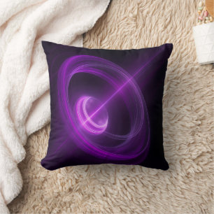 Coussin Violet Energy Vortex