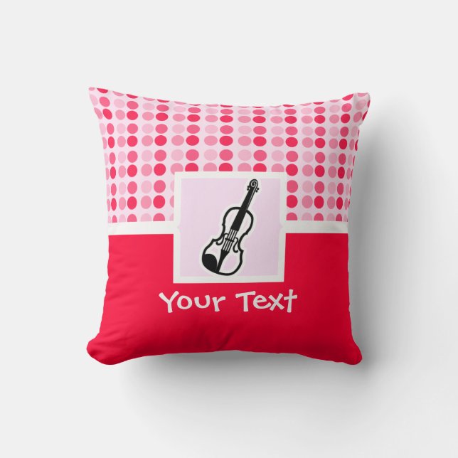 Coussin Violon mignon (Recto)