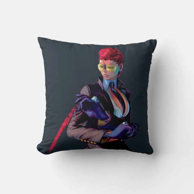 Coussin Vipère prête à bloquer (Recto)