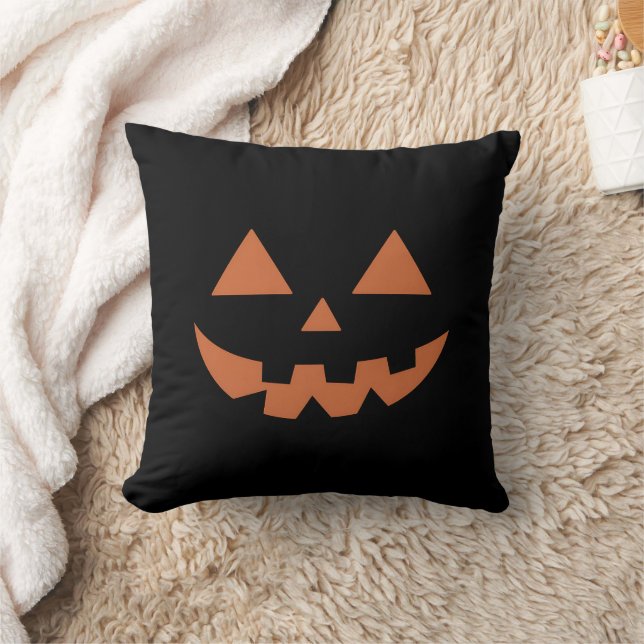 Coussin Visage de citrouille géant Jack O' Lantern Hallowe (Couverture)