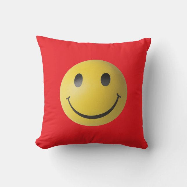 Coussin Visage jaune (Recto)