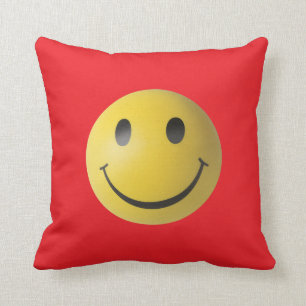 Coussin Visage jaune