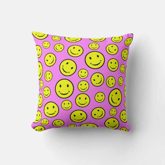 Coussin Visages souriants (Recto)