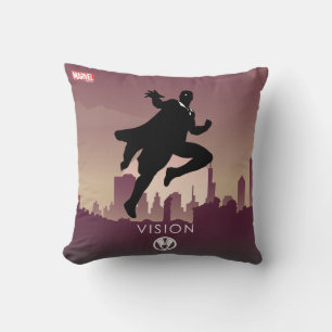 Coussin Vision Héroïque Silhouette