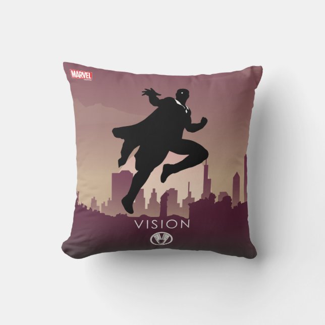 Coussin Vision Héroïque Silhouette (Recto)