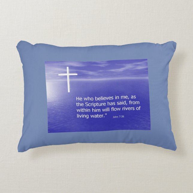 Coussin vivant de l'eau (Devant)