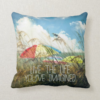 Coussin Vivent le carreau de la vie