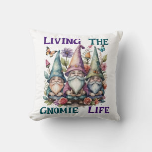 Coussin Vivre la vie de gnome