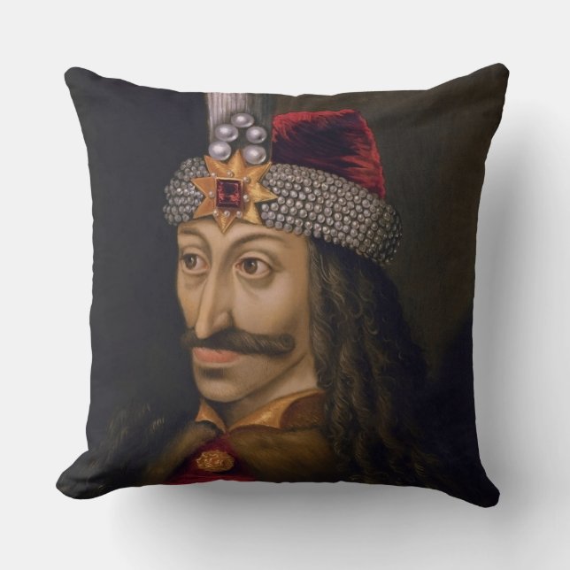 Coussin Vlad Tepes : Impaler, Dracula Dragon Prince Voivod (Recto)