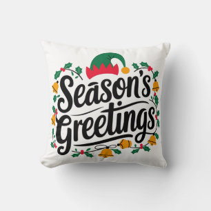 Coussin Vœux de Noël