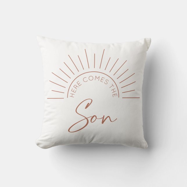Coussin Voici Le Fils (Recto)