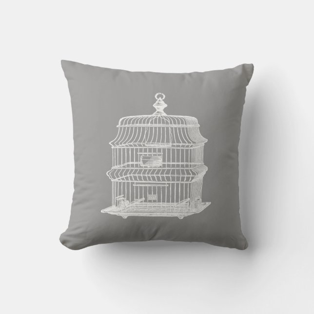 Coussin Voie à oiseaux (Recto)