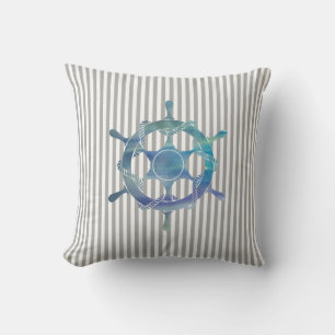 Coussin Voilier Nautique Frappe Jeu d'oreiller