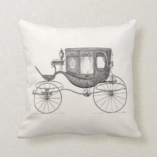 Coussin Voiture avec des erreurs hippomobile de chariot