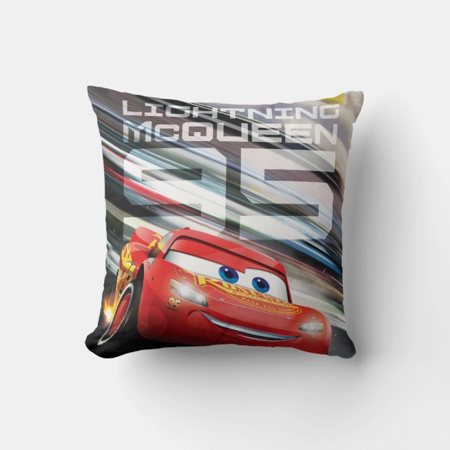 Coussin Voitures 3| Lightning McQueen - Leader de pack (Recto)