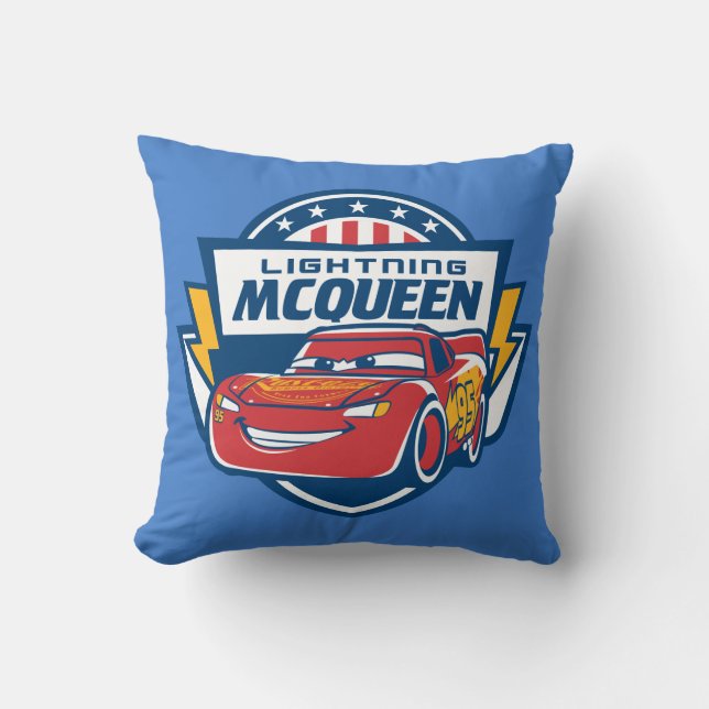 Coussin Voitures 3 | Lightning McQueen - Lightning Fast (Recto)