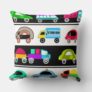 Coussin Voitures amusantes