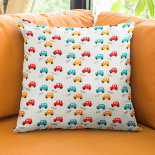 Coussin Voitures Enfants Garçon