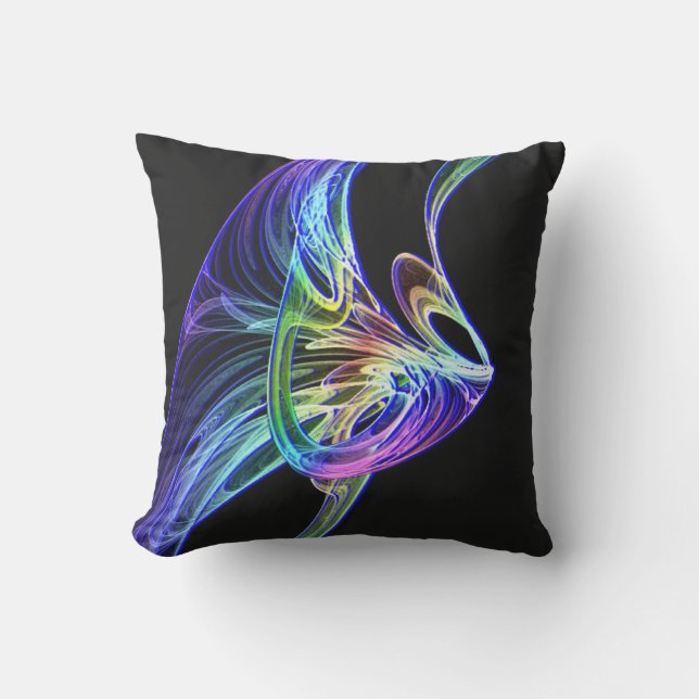 Coussin Vol de couleur (Recto)