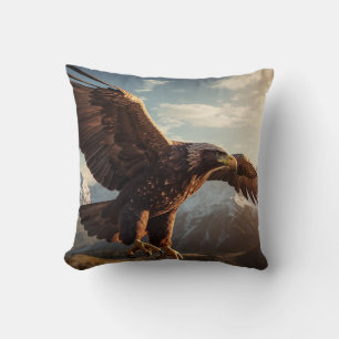 Coussin Vol Majestic Eagle