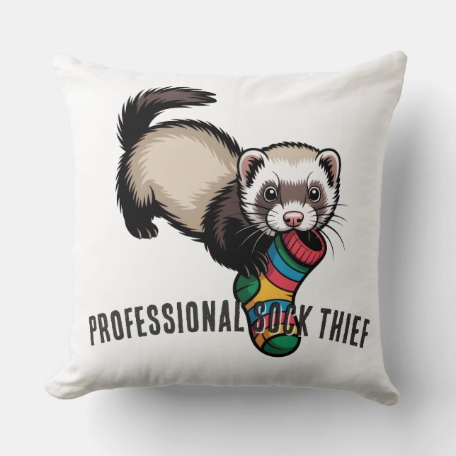 Coussin Voleur de chaussettes professionnel (Recto)