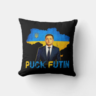Coussin Volodymyr Zelensky Puck Futin Mème Je Me Trouve Av