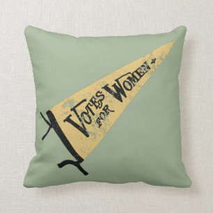 Coussin Votes Pour Les Femmes Mouvement Vintage De Suffrag