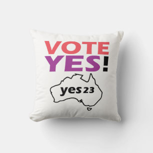 Coussin Votez Oui Pour La Voix Des Australiens Indigènes 