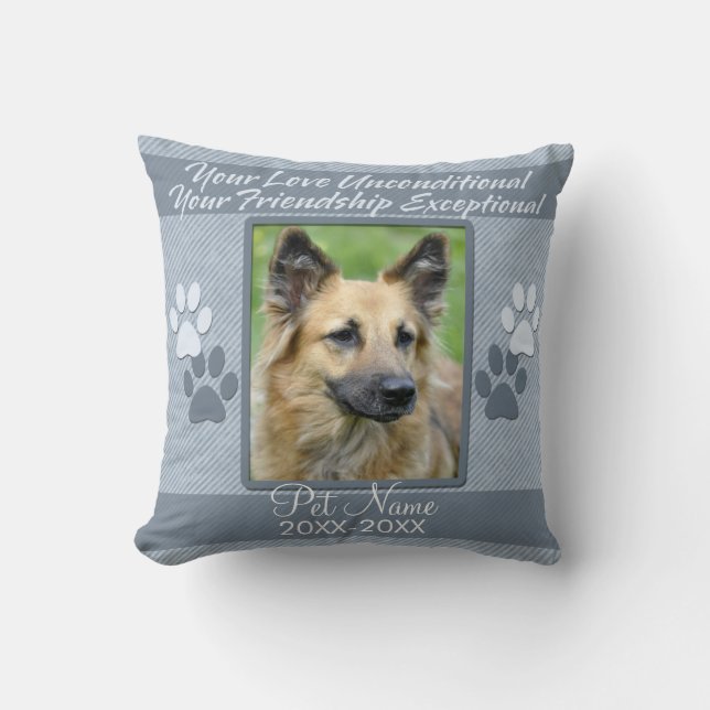 Coussin Votre coutume sans conditions de sympathie (Recto)