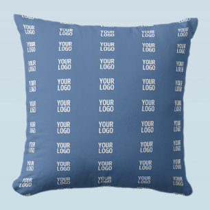 Coussin Votre logo ou image Motif de bandes verticales