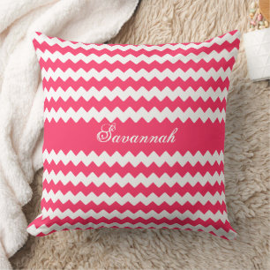 Coussin Votre nom ou devis vous choisissez Color Zigzag Mo