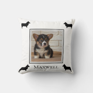 Coussin Votre Photo Pembroke Welsh Corgi
