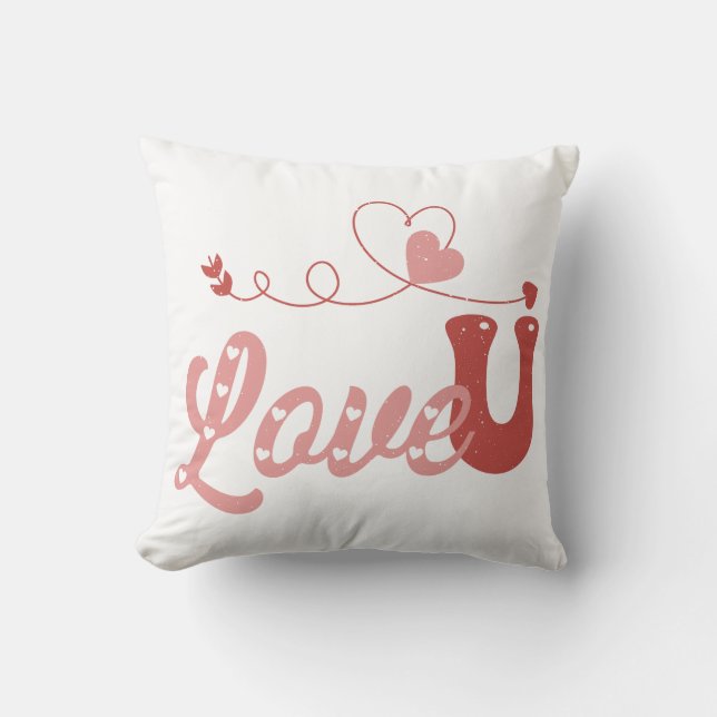 Coussin Vous aimez (Recto)