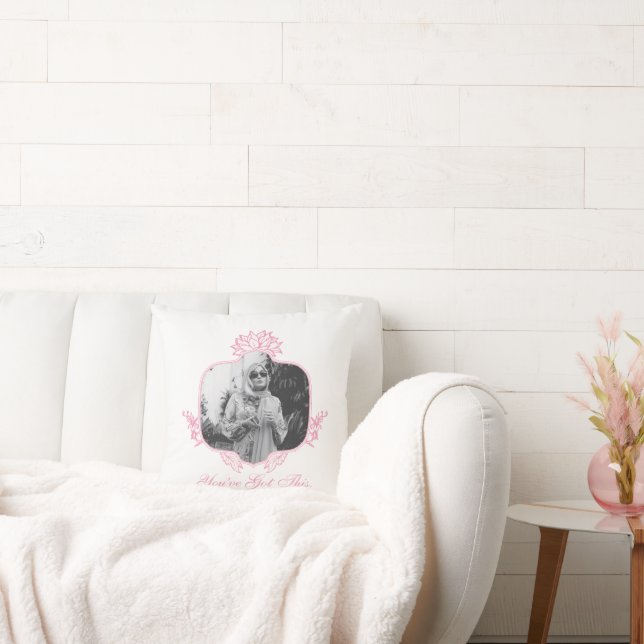 Coussin Vous avez ceci - Le Lotus Blanc (Canapé)
