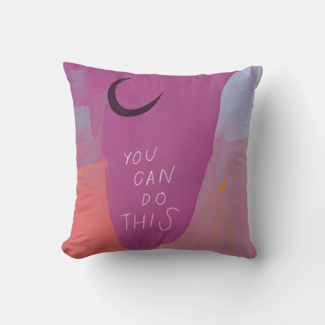 Coussin Vous Pouvez Le Faire - Citation Inspirationnelle A (Recto)