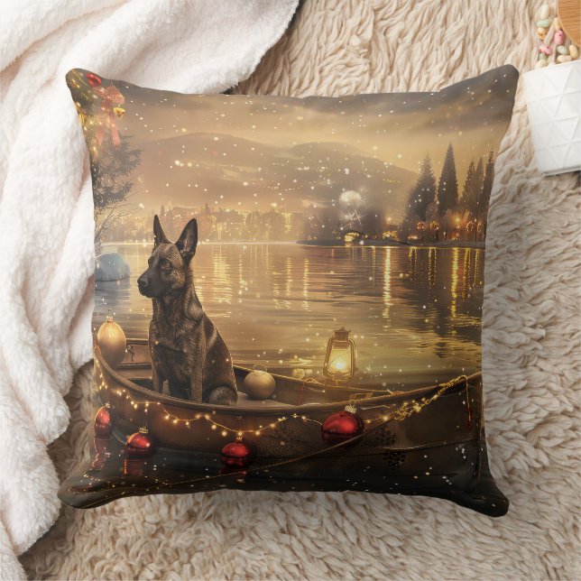 Coussin Voyage de Noël de Malinoi en Belgique (Couverture)