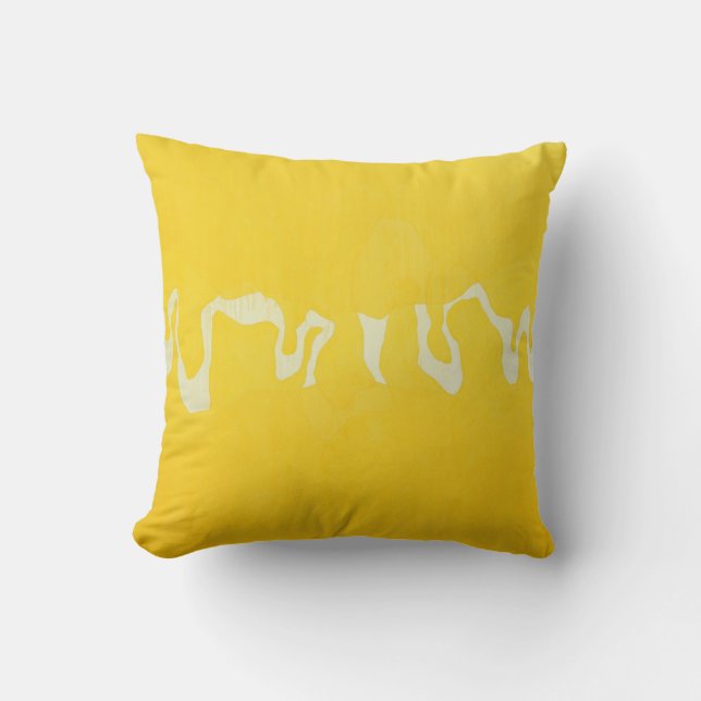 Coussin Voyage jaune (Recto)