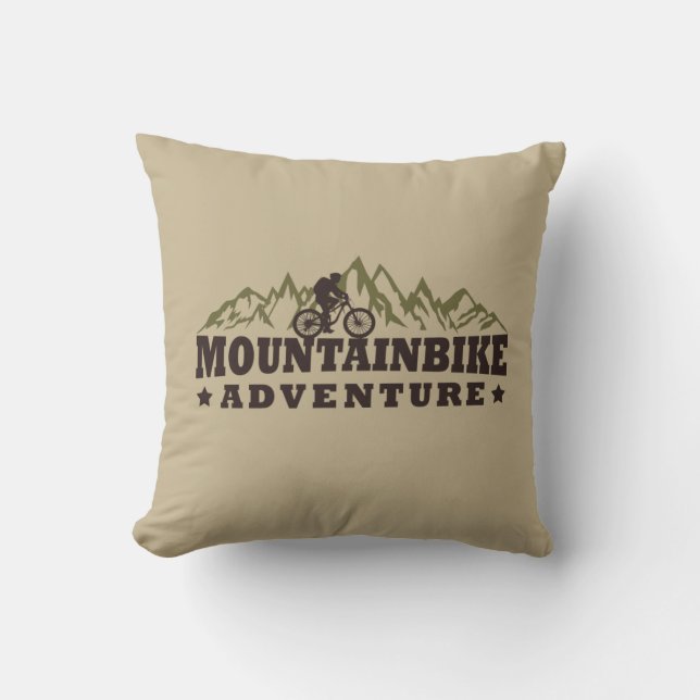 Coussin VTT aventure (Recto)
