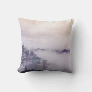 COUSSIN VUE DE N'IMPORTE OÙ À GANGTOK. VOUS VOUS RÉVEILLEZ