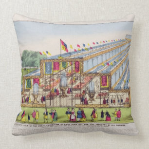 Coussin Vue d'oeil d'oiseau de la grande exposition en PA