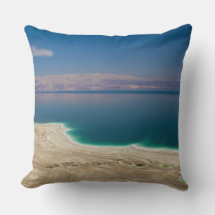 Coussin Vue surélevée de la mer Morte