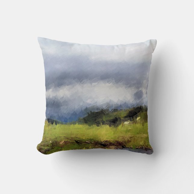 COUSSIN VUES DES ALLES (Recto)