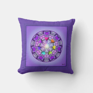 Coussin W2 pourpre